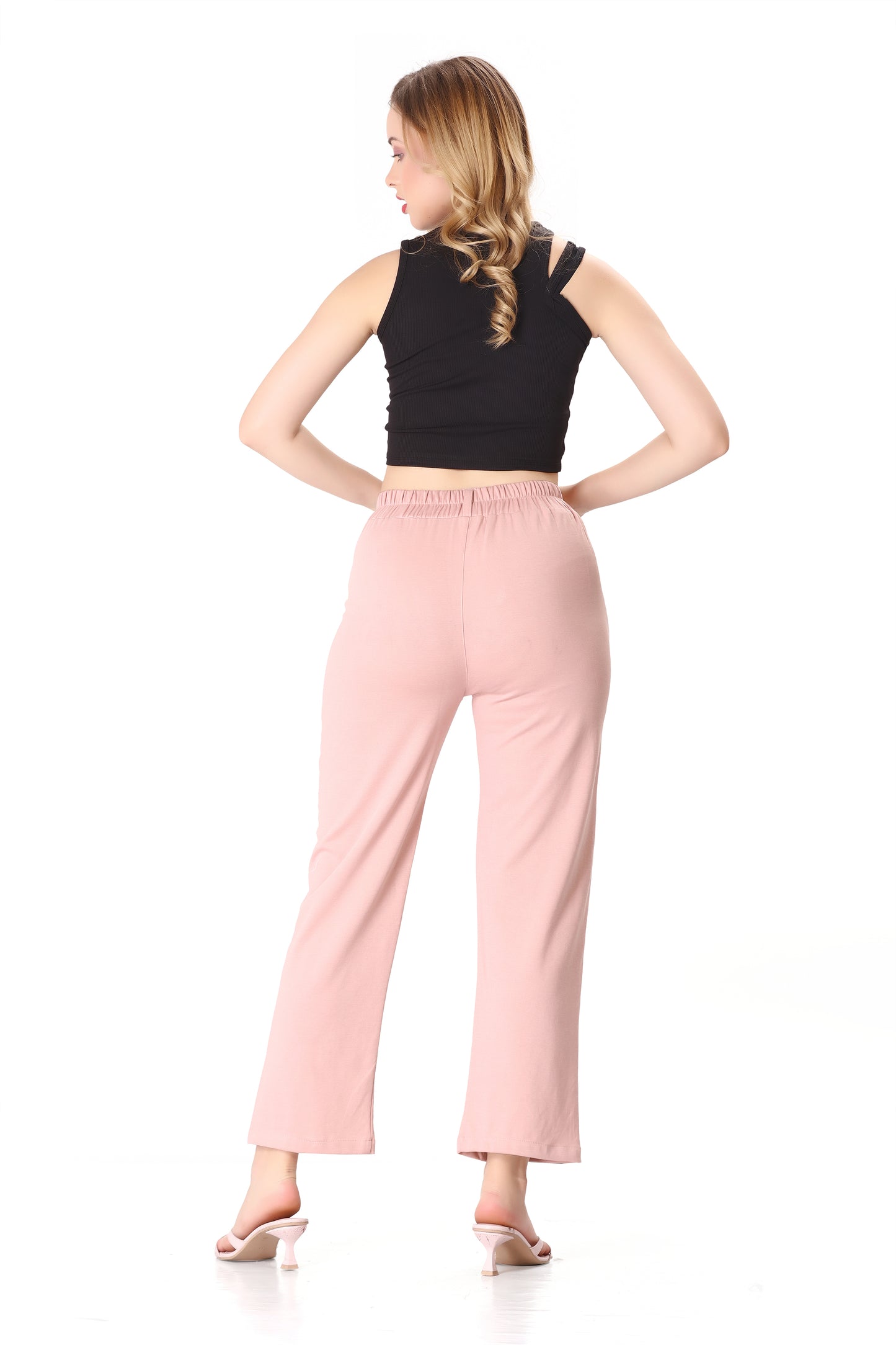 Soft Flex Pant ( Pink Color )