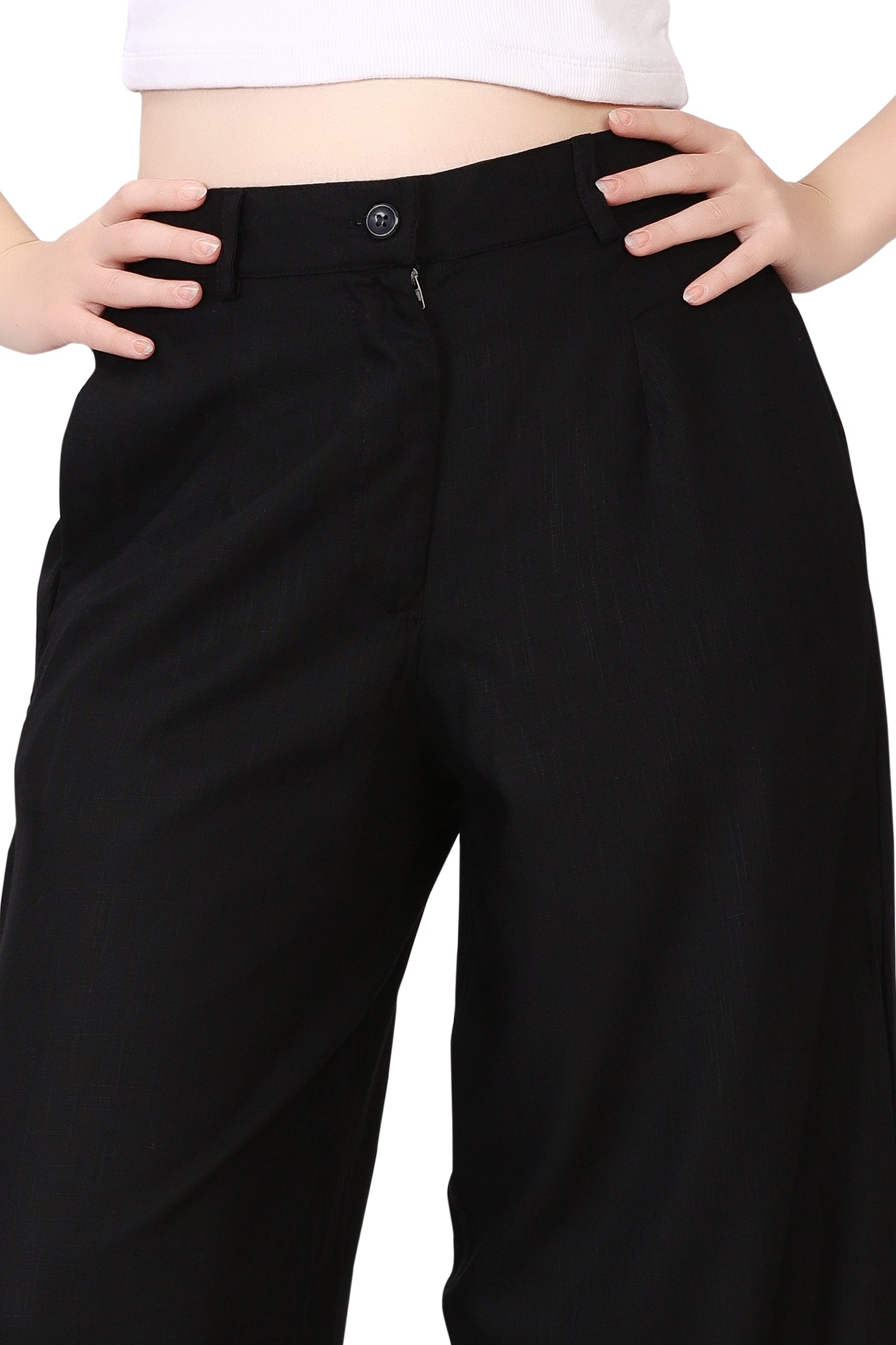 Baggy Style Korean Pant in Black Color