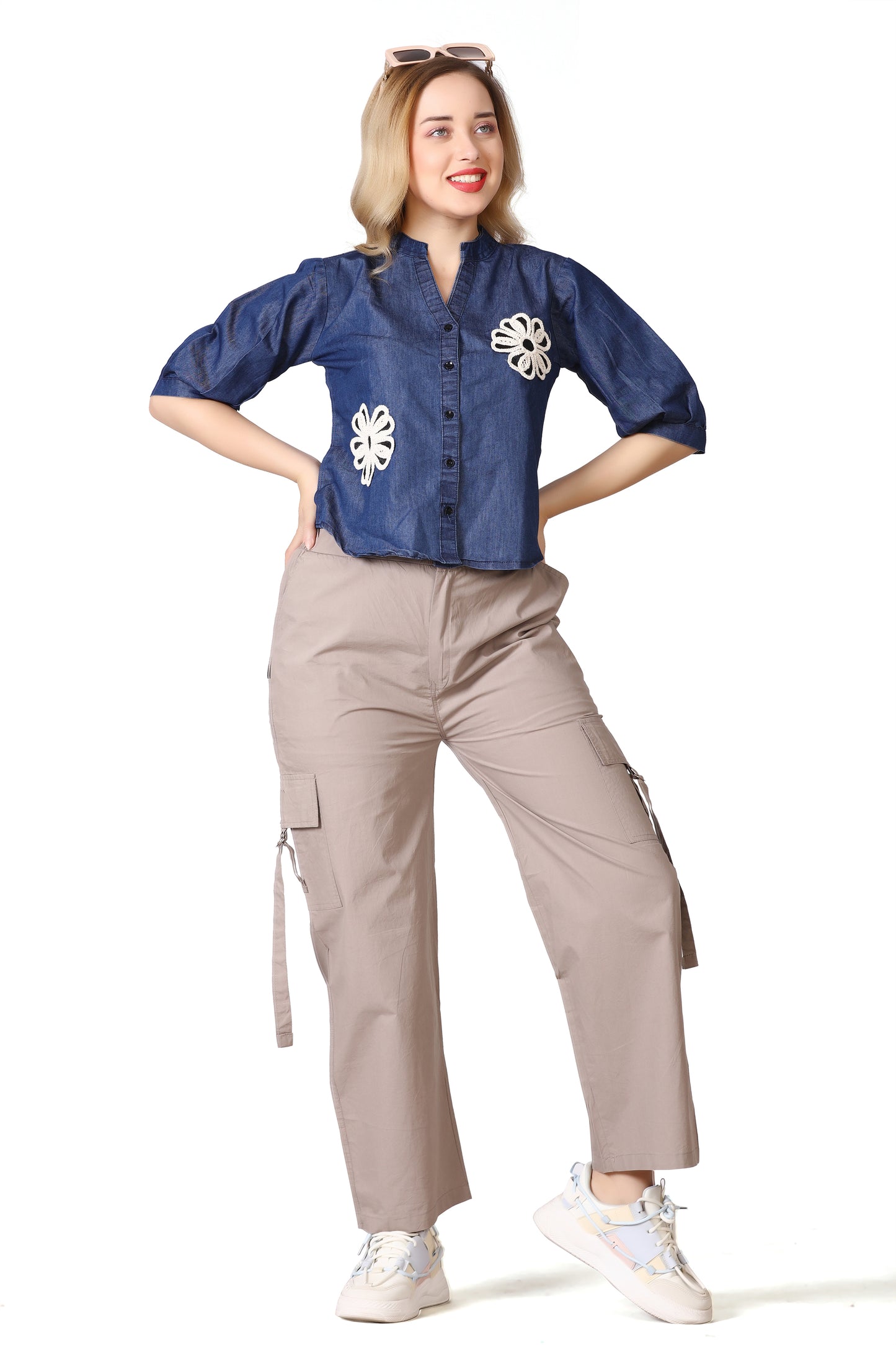 6 Pockets Cargo Pant (Light Taupe)