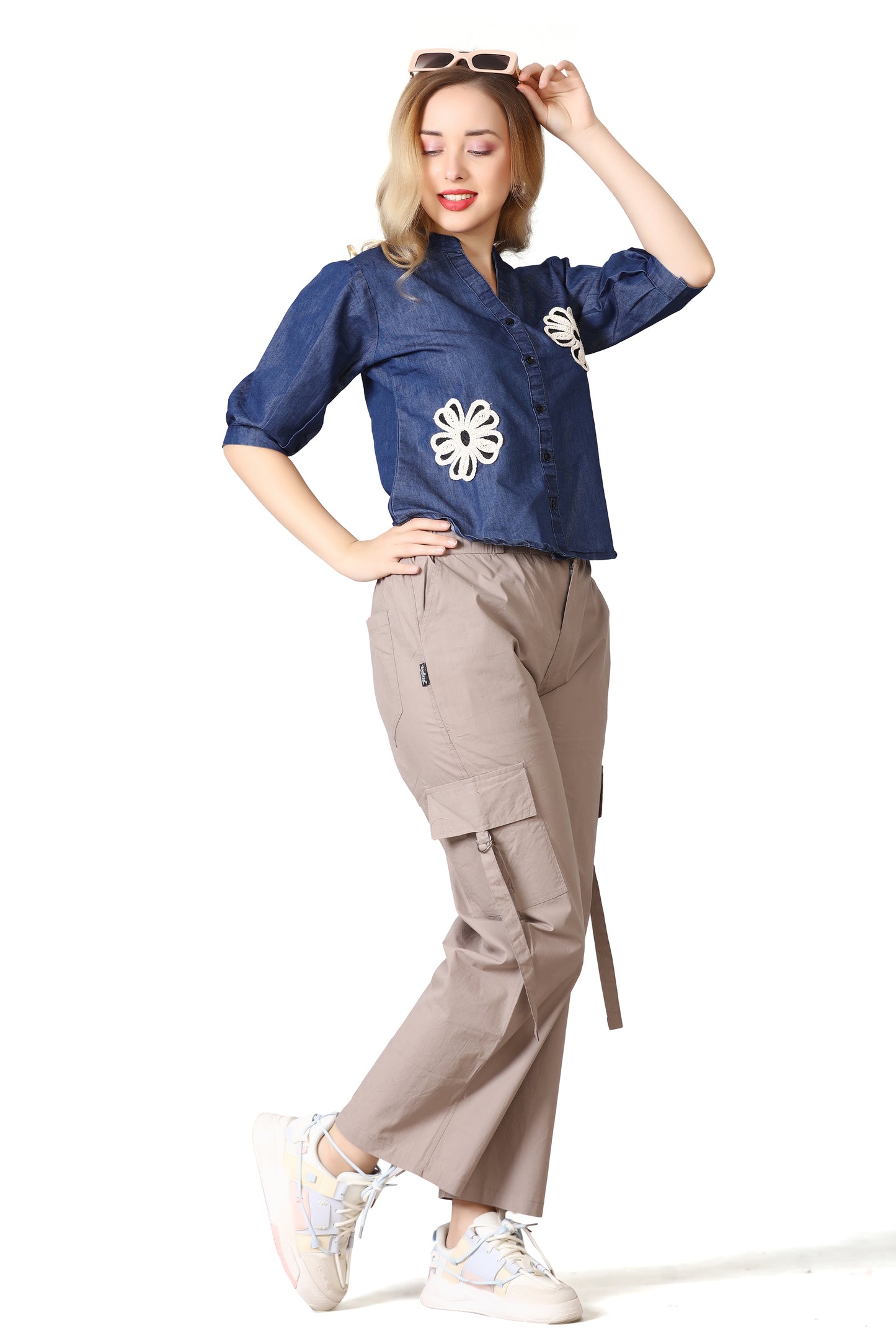 6 Pockets Cargo Pant (Light Taupe)