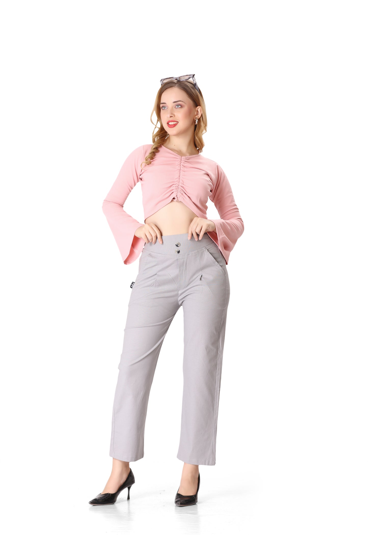 Formal Pant in Light Grey