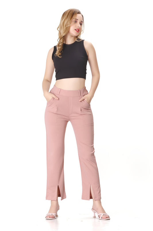 Soft Flex Pant ( Pink Color )
