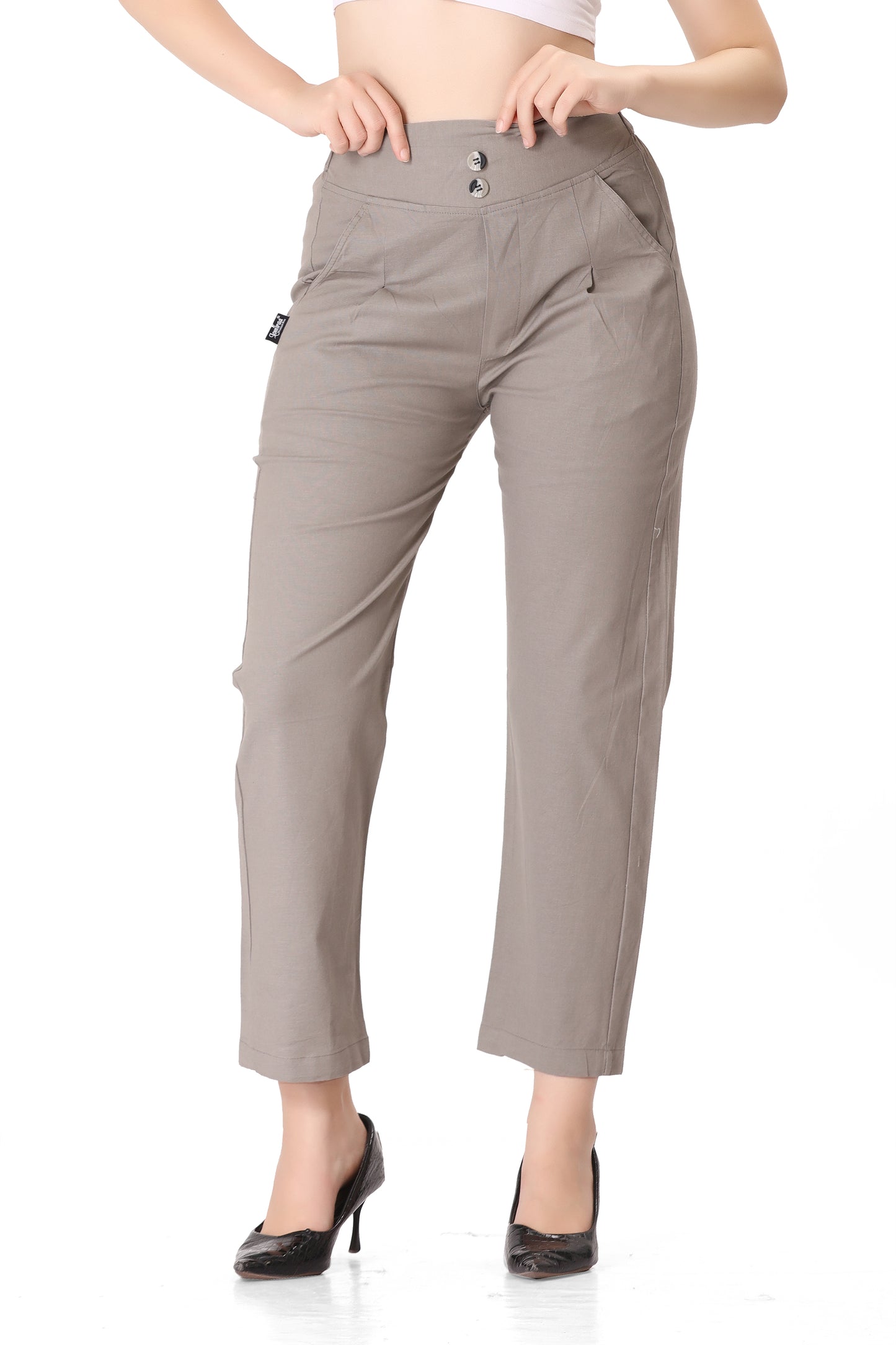 Formal Pant in Taupe Color