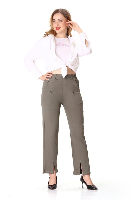 Soft Flex Pant ( Stone Brown Color )