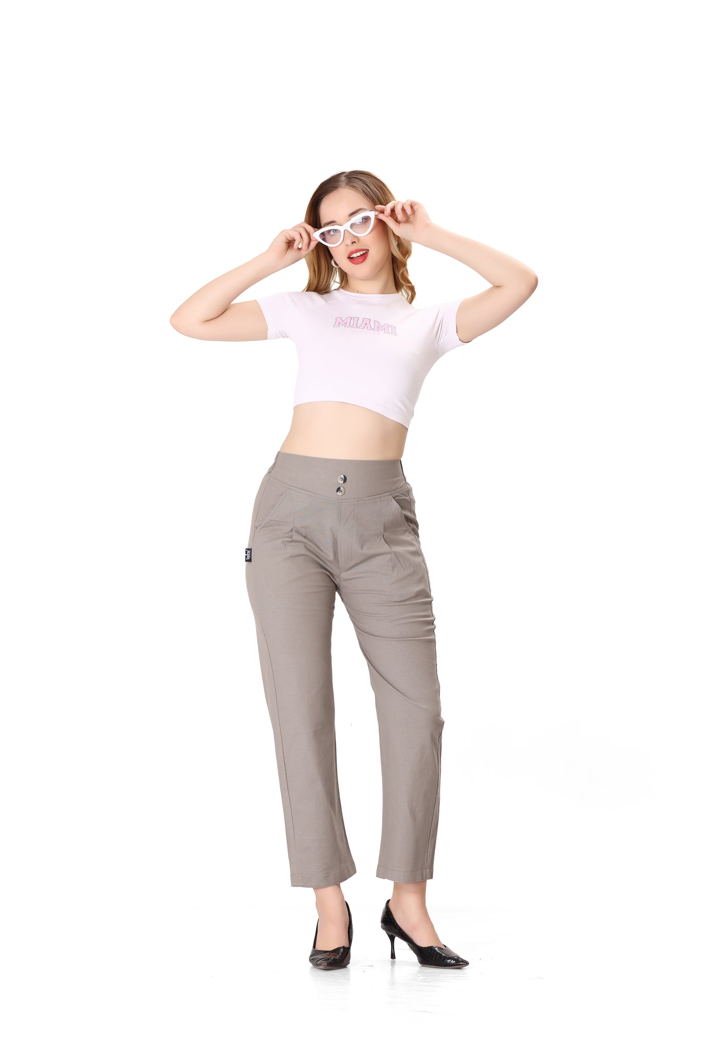Formal Pant in Taupe Color