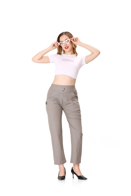 Formal Pant in Taupe Color
