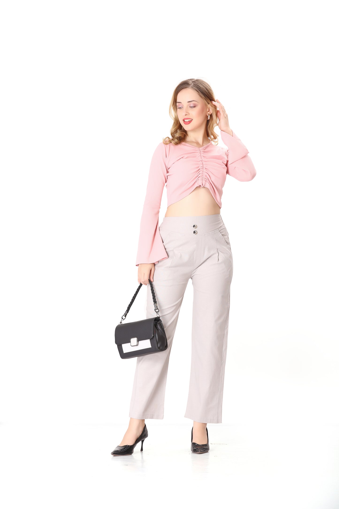 Formal Pant in Silver