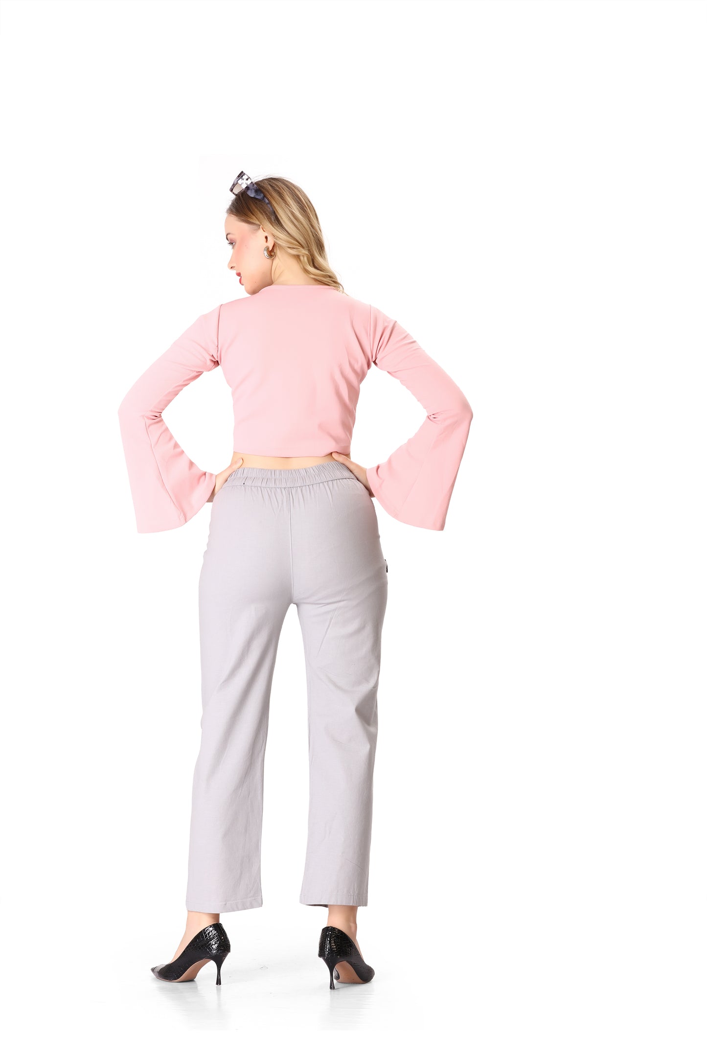 Formal Pant in Light Grey