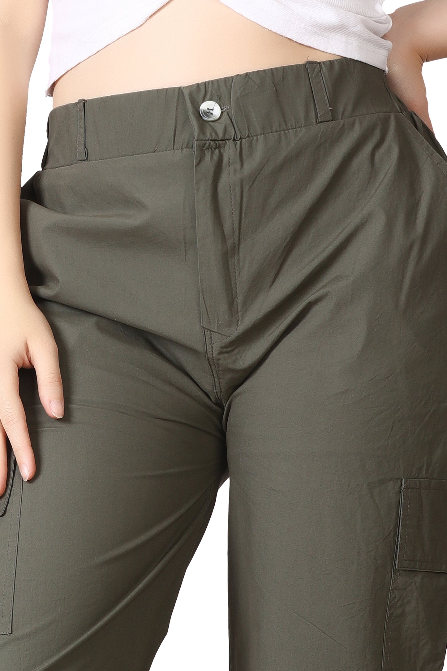 6 Pockets Cargo Pant (Olive Grey)