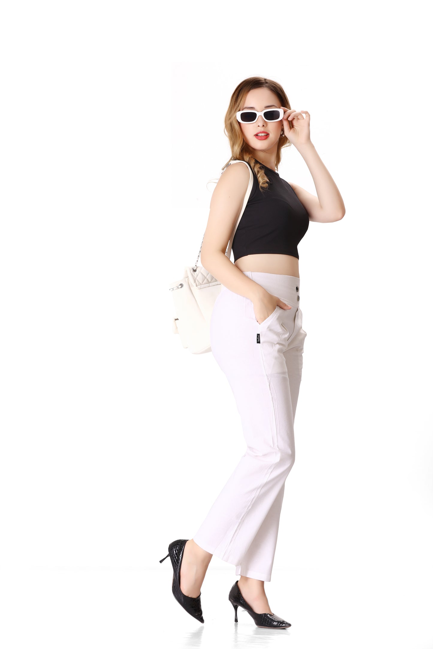 Formal Pant in White Color