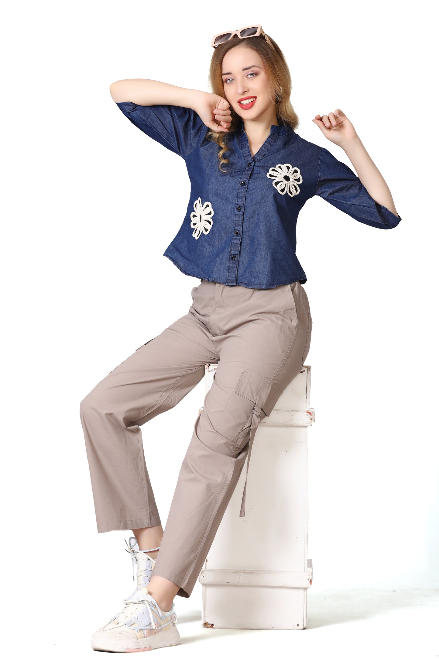 6 Pockets Cargo Pant (Light Taupe)