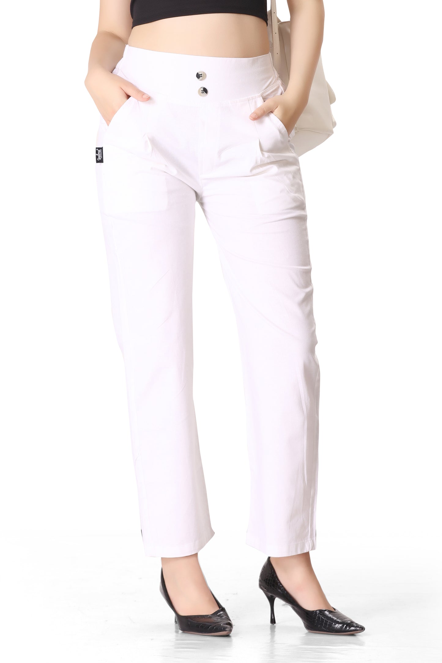 Formal Pant in White Color