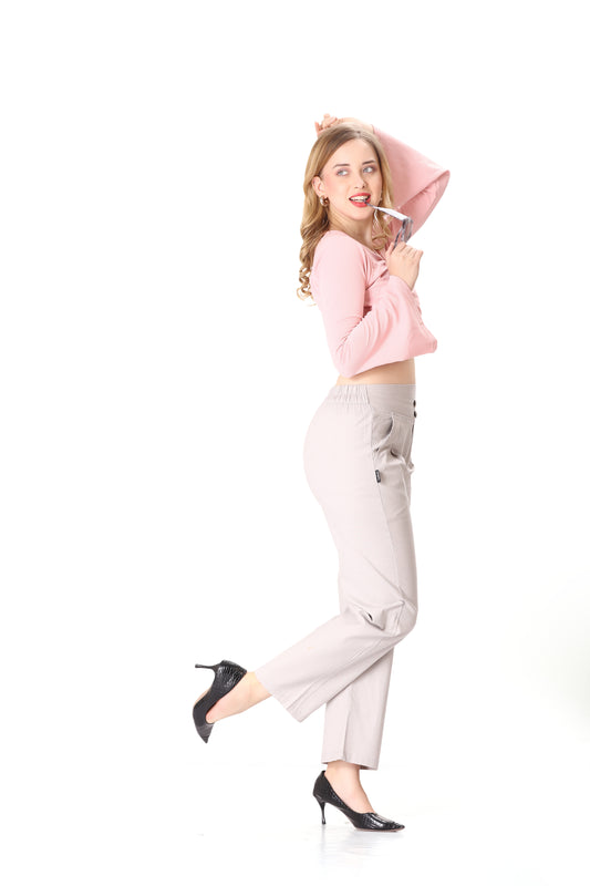 Formal Pant in Silver