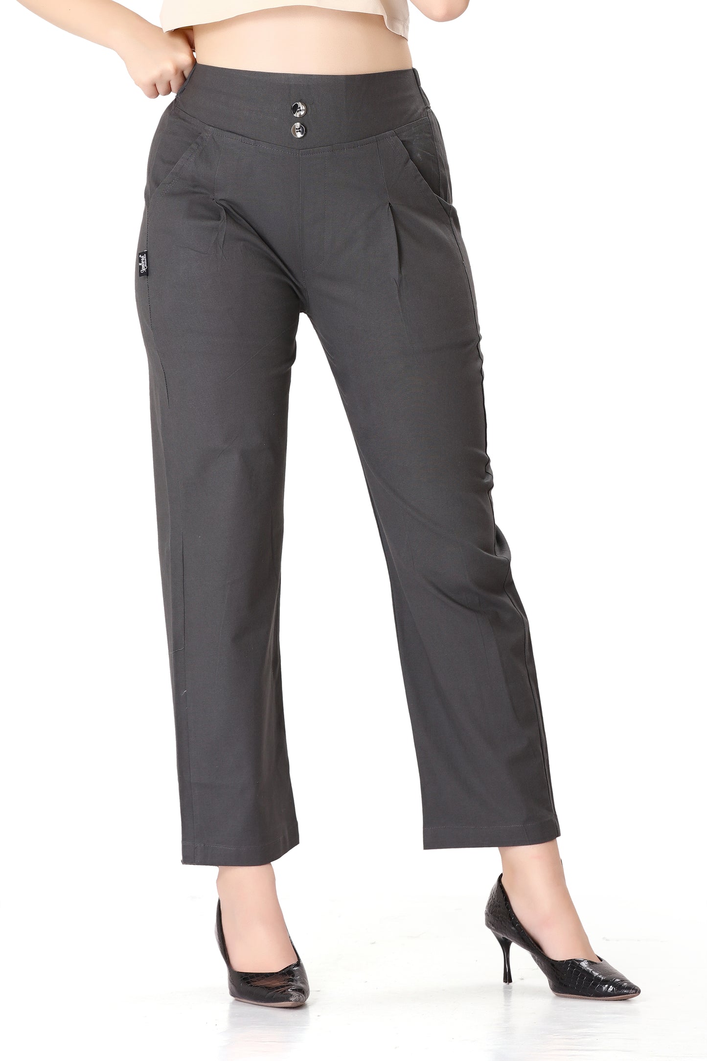 Formal Pant in Dusty Brown
