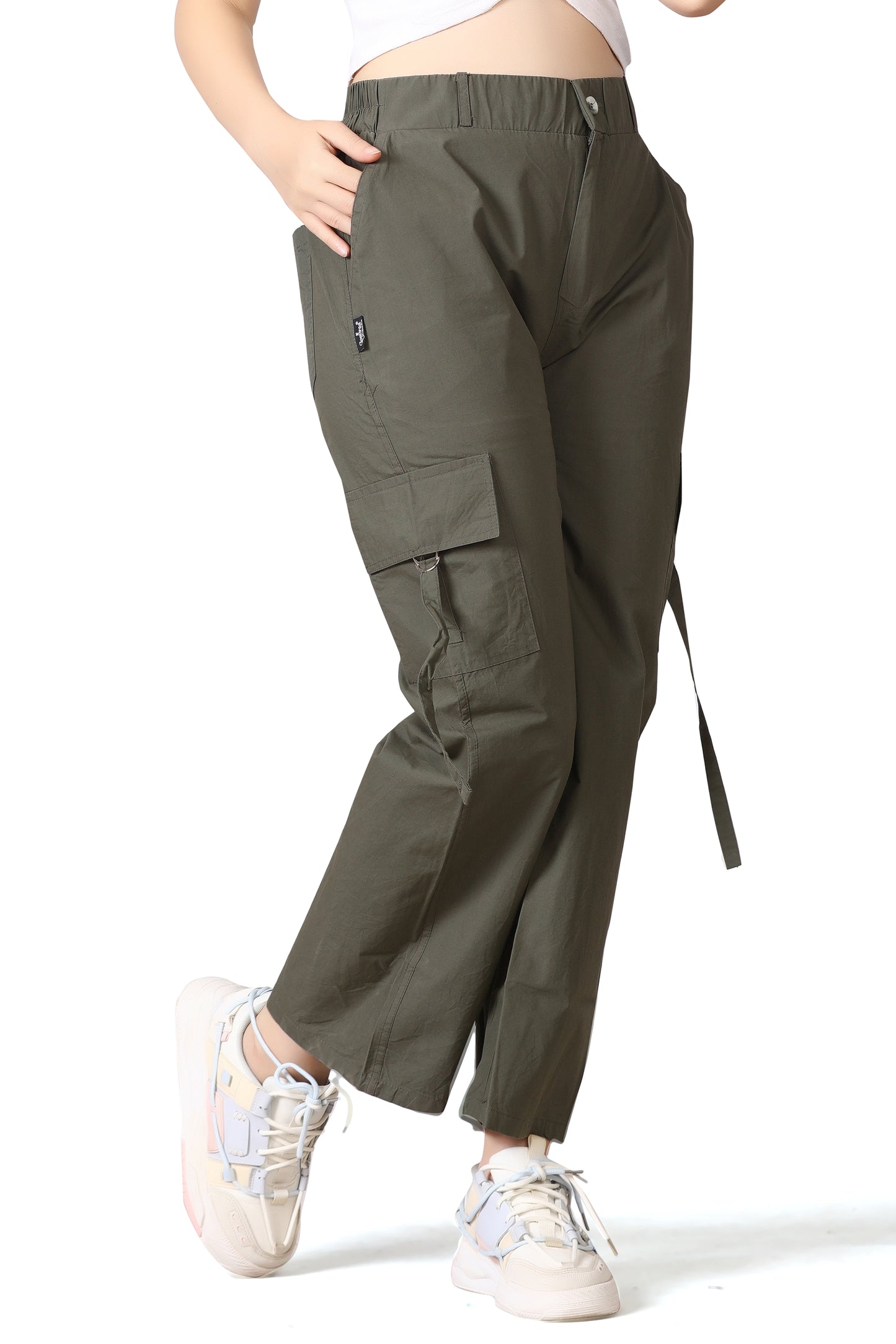 6 Pockets Cargo Pant (Olive Grey)