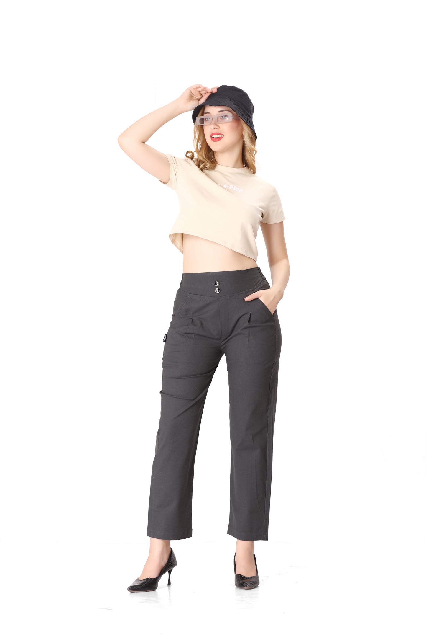 Formal Pant in Dusty Brown
