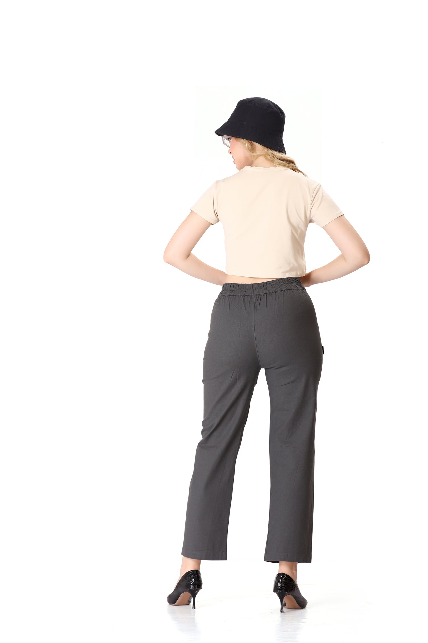Formal Pant in Dusty Brown