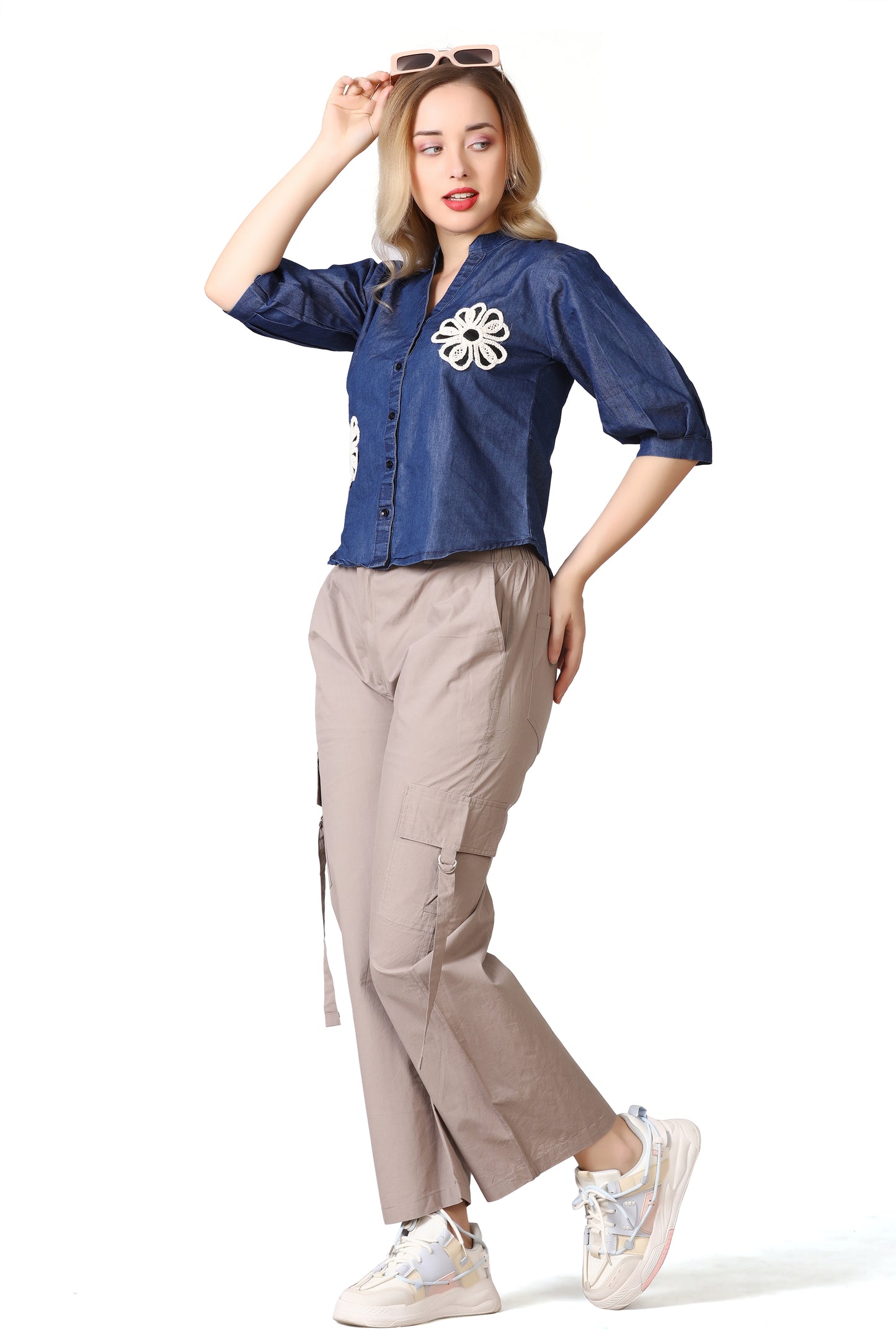 6 Pockets Cargo Pant (Light Taupe)