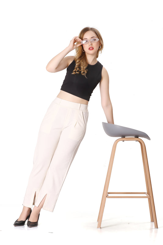 Soft Flex Pant (White Color )