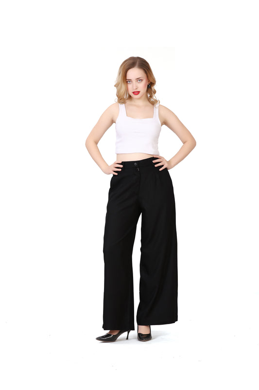 Baggy Style Korean Pant in Black Color