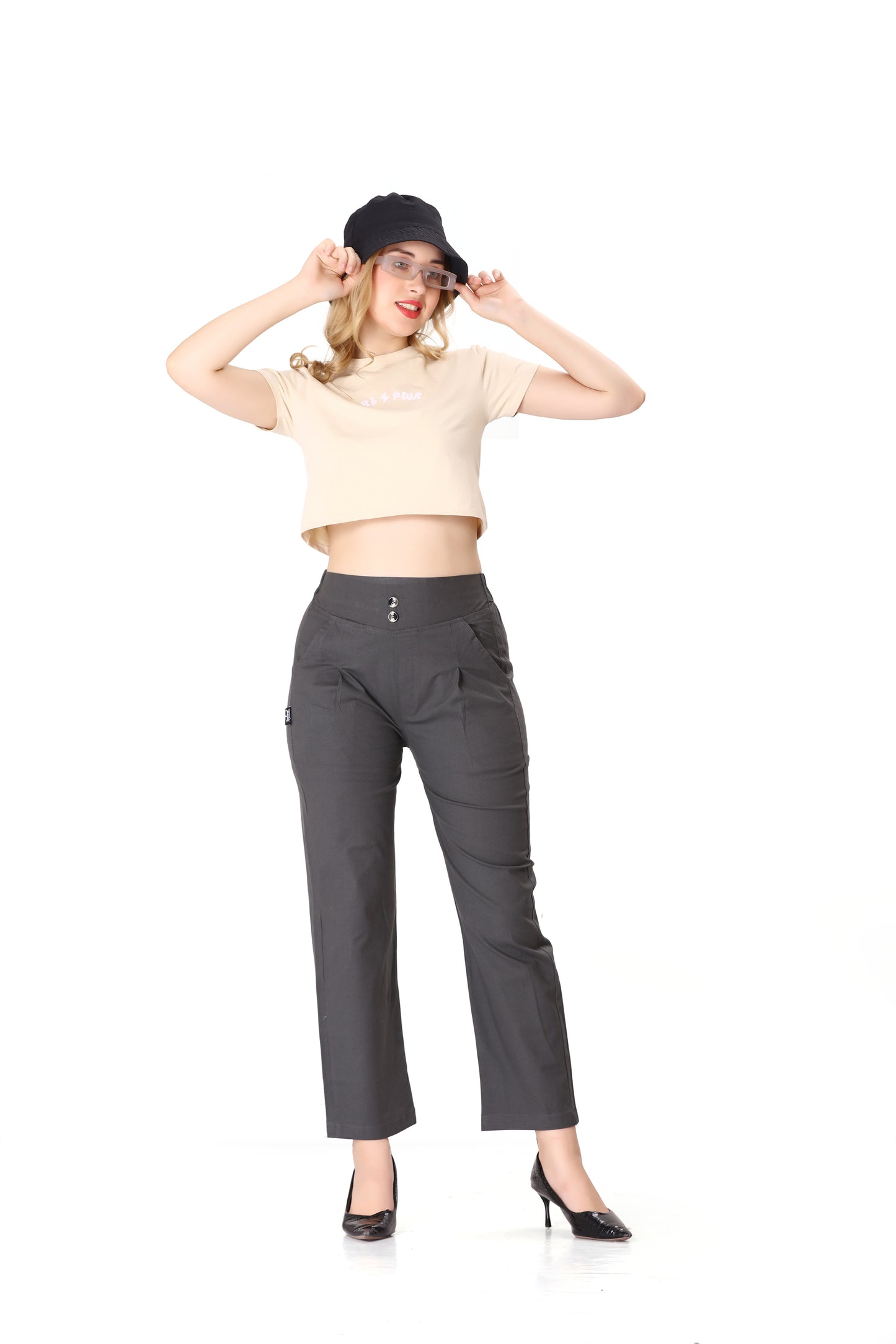 Formal Pant in Dusty Brown