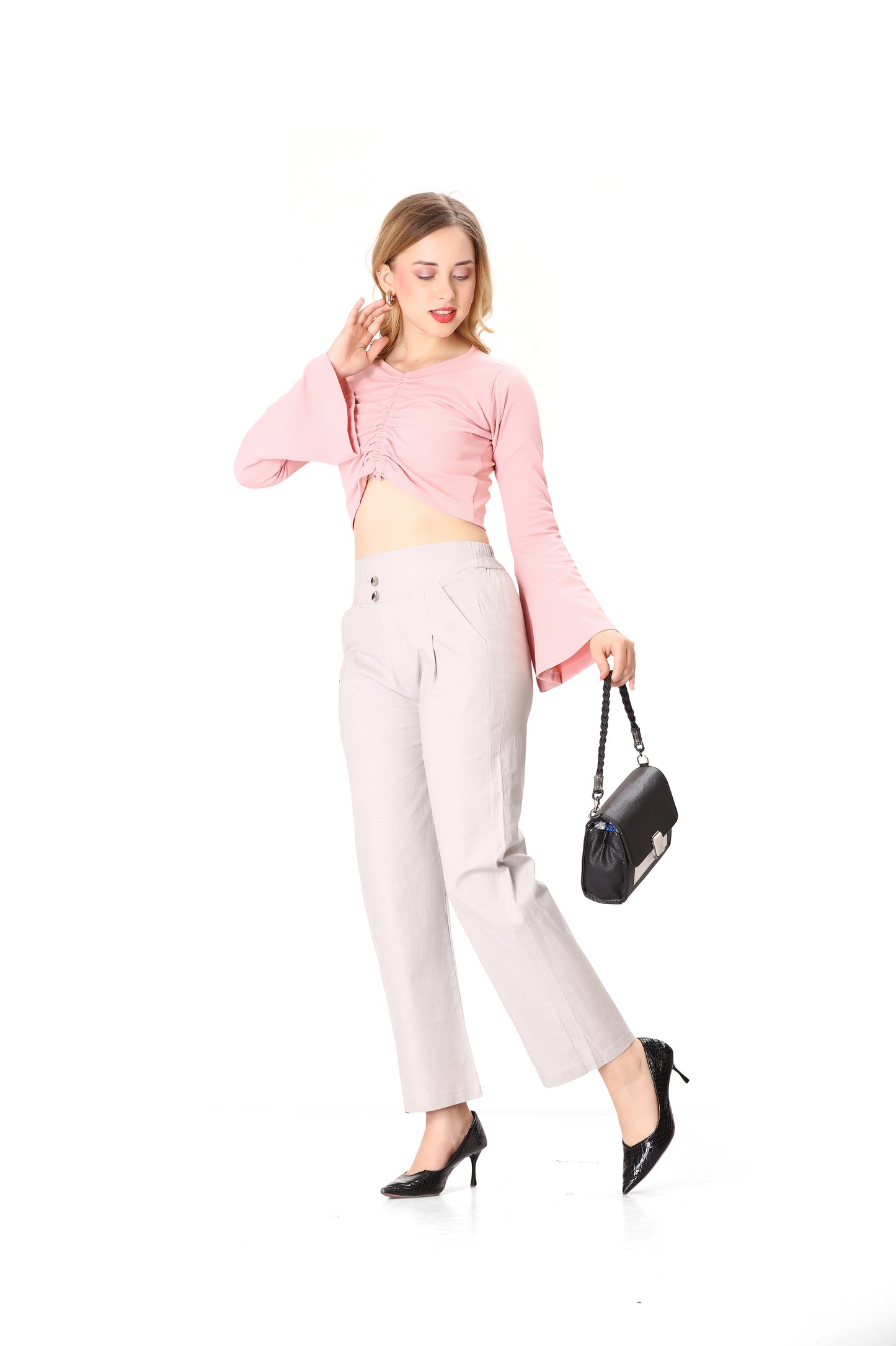 Formal Pant in Silver