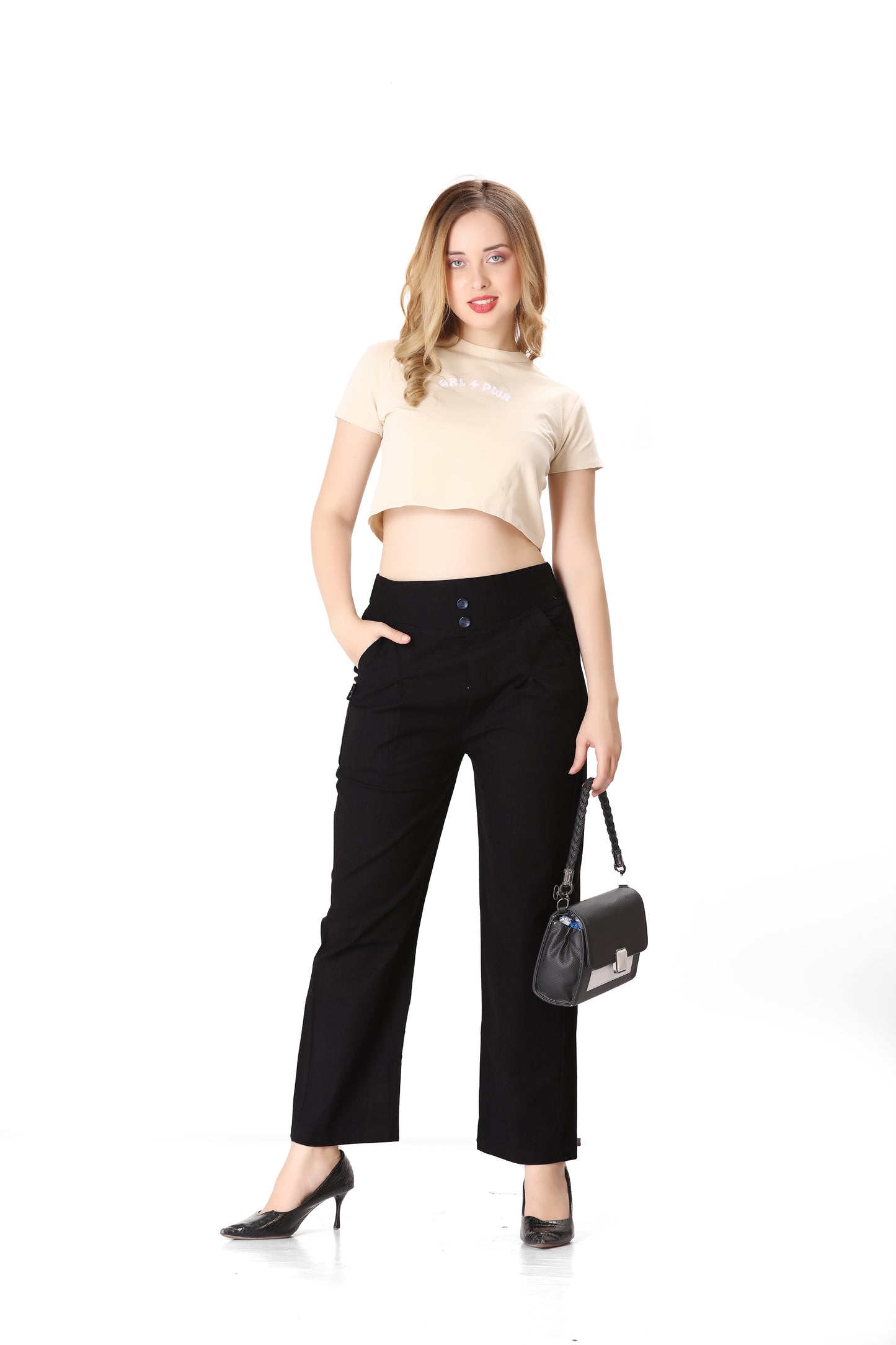 Formal Pant in Black Color