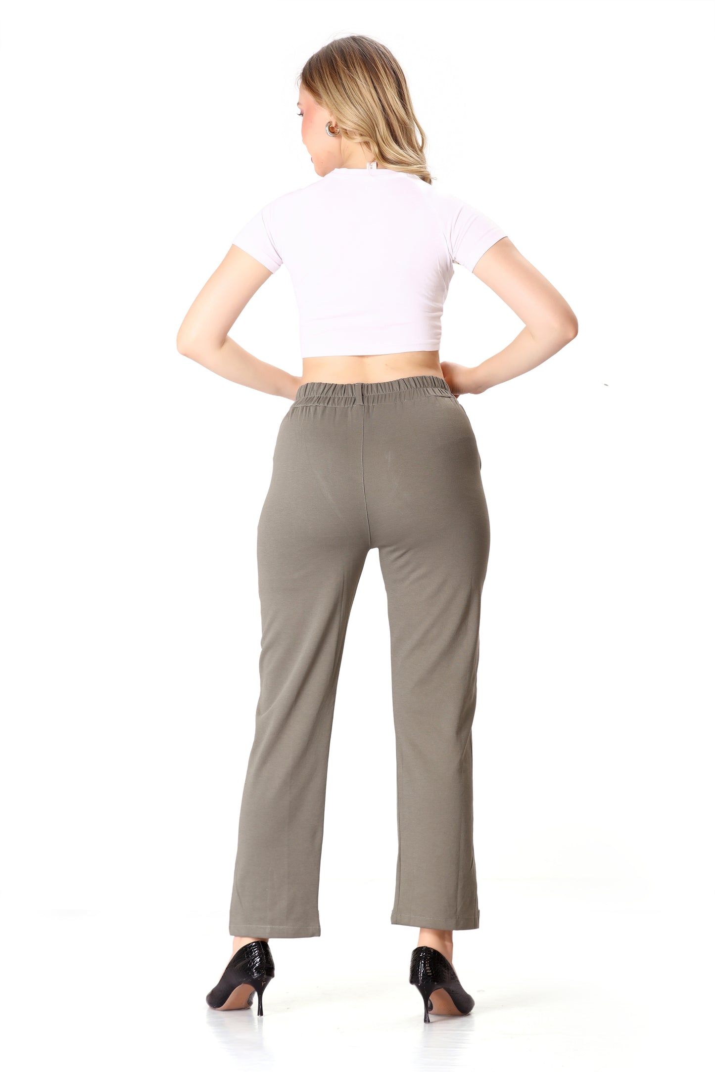 Soft Flex Pant ( Stone Brown Color )